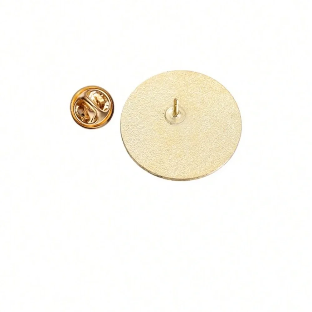 New Enamel Pin Badge “Not All Disabilities Are Visible” Black Gold Tone - Picture 4 of 4